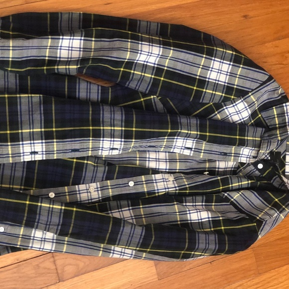 Jcrew woman’s plaid button down